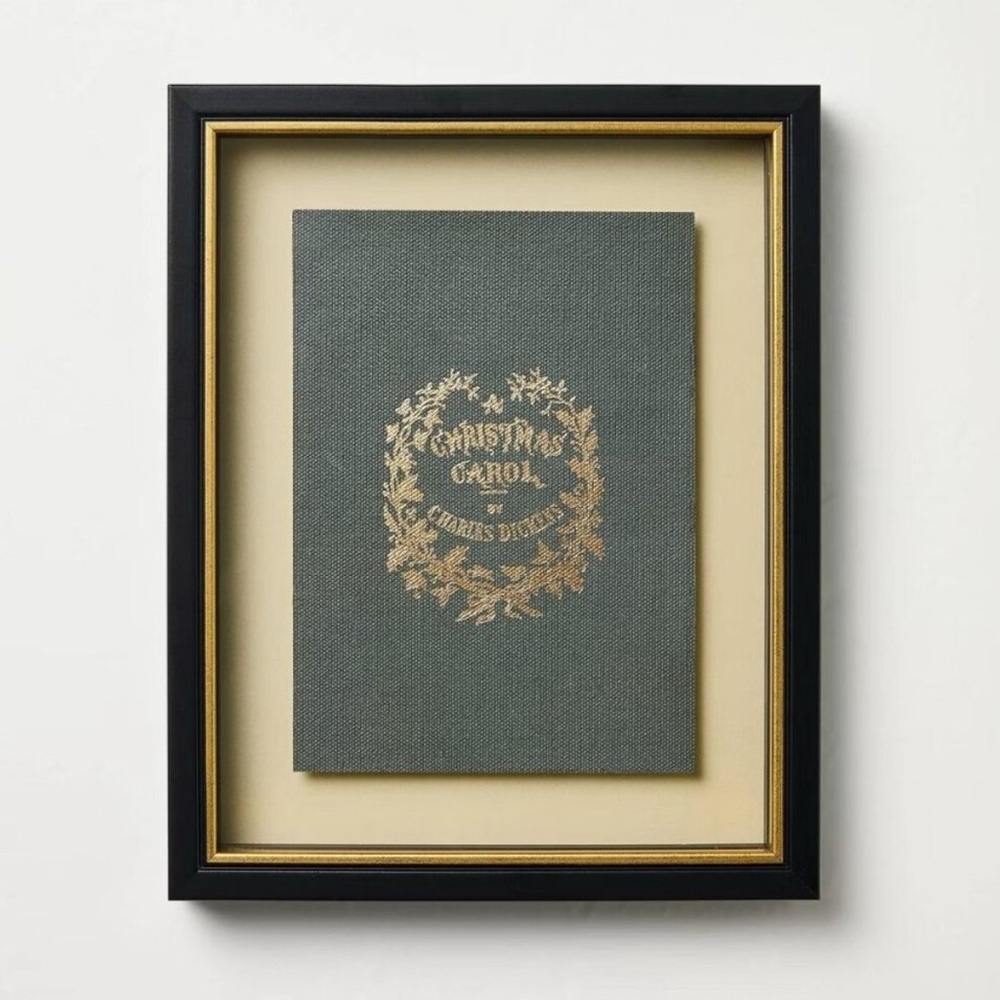 8"x10" Christmas Carol Hearth & Hand with Magnolia Framed Wall Art Holiday Decor